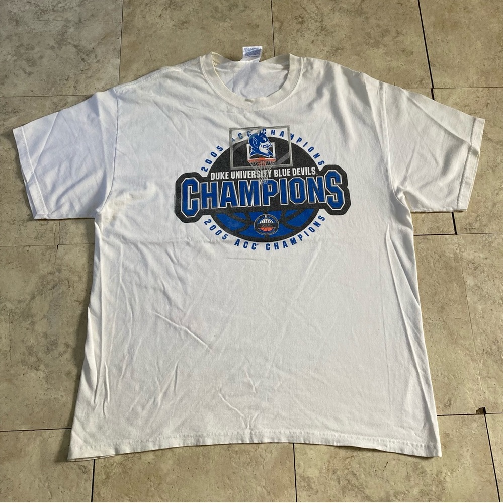 Duke University Blue Devils 2005 Shirt ACC - Picture 1 of 7